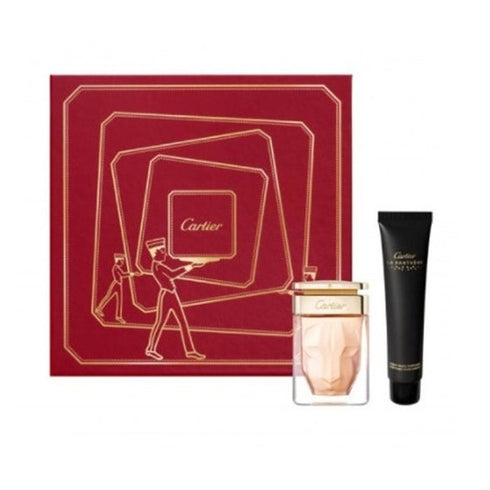 Cartier La Panthere Gift Set 50ml EDP + 40ml Hand Cream